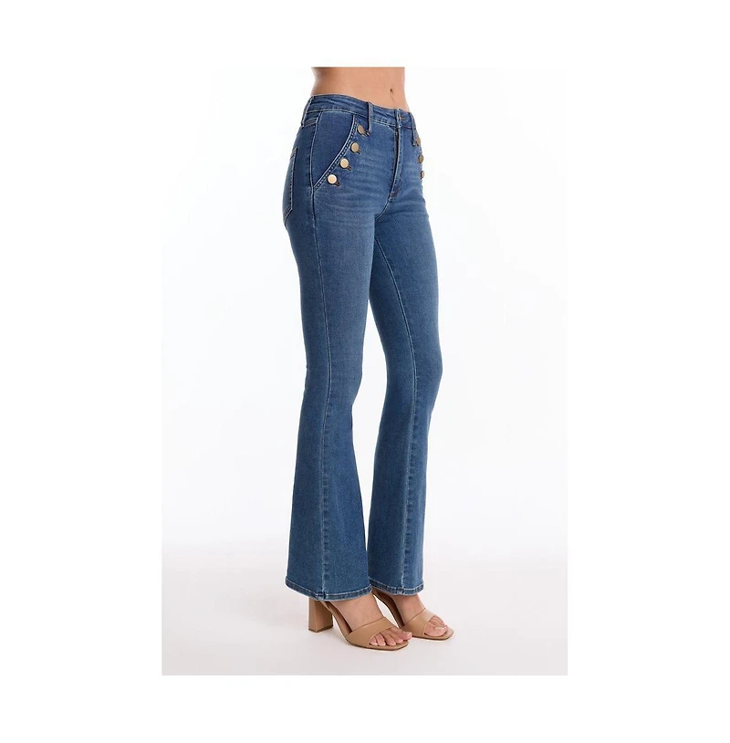 The Noli Shop Women's Allegra Bootcut Jean