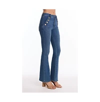 The Noli Shop Women's Allegra Bootcut Jean
