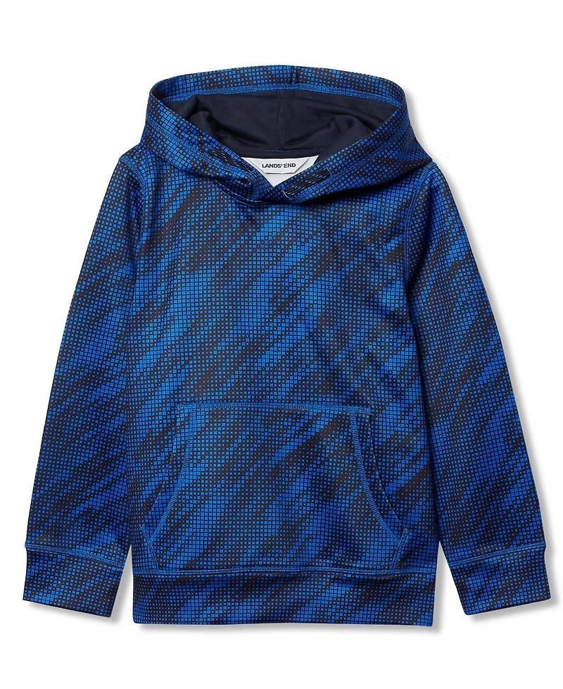 Lands' End Girls Athletic Lightweight Hooded Sweatshirt