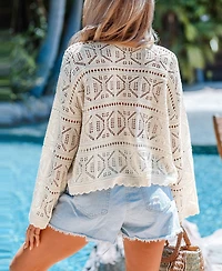 Cupshe Women's Feel at Home Cover Up
