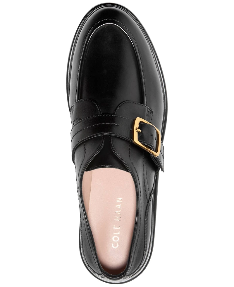 Cole Haan Women's Carlitta Monk Strap Lug Oxford Loafers