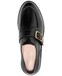 Cole Haan Women's Carlitta Monk Strap Lug Oxford Loafers