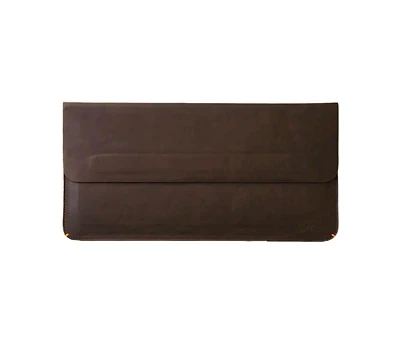 Lofree Low-Profile Mechanical Keyboard Sleeve - Pu Leather, Coffee Brown, Compatible with Flow84 and Edge84