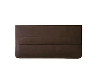 Lofree Low-Profile Mechanical Keyboard Sleeve - Pu Leather, Coffee Brown, Compatible with Flow84 and Edge84