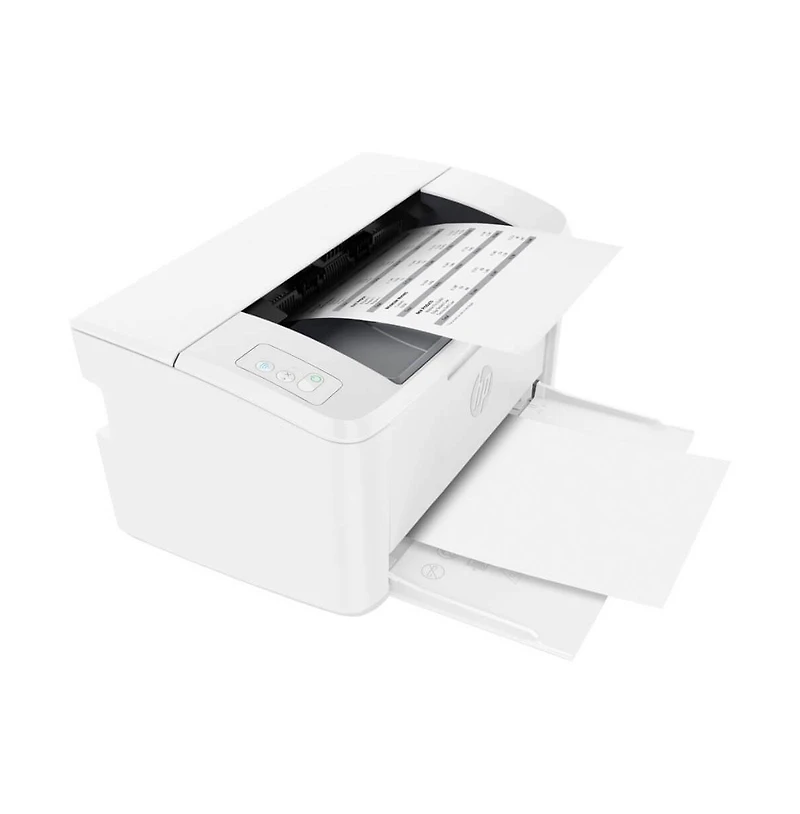 Hp LaserJet Wireless Black and White Laser Printer - White
