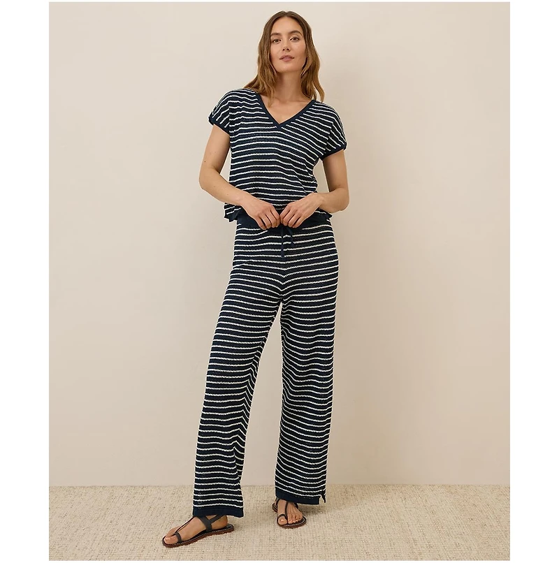 Pact Women's Beachside Crochet Knit Pant