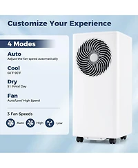 Mecale 8200 Btu Portable Air Conditioner 3-in-1 Stand up Ac Unit with Dehumidifier
