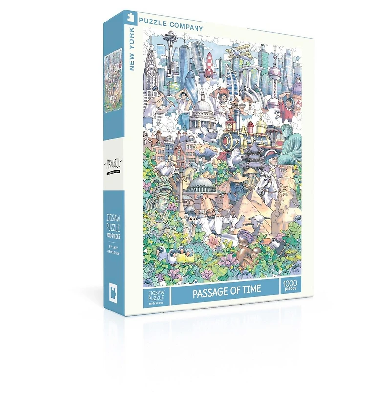 New York Puzzle Company Passage of Time 1000 Piece Puzzle