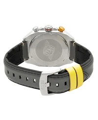 Avi-8 Men's Bell X-1 Brown Leather Strap Watch, 41mm