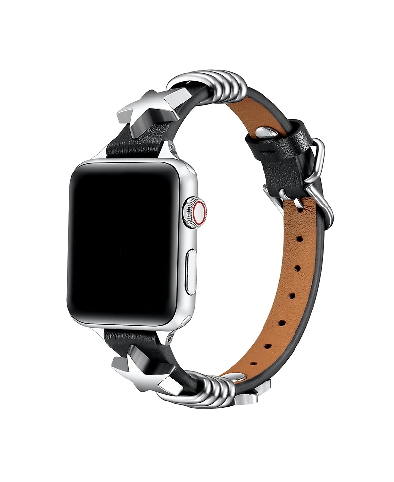 Posh Tech Austin Star Leather Band for Apple Watch