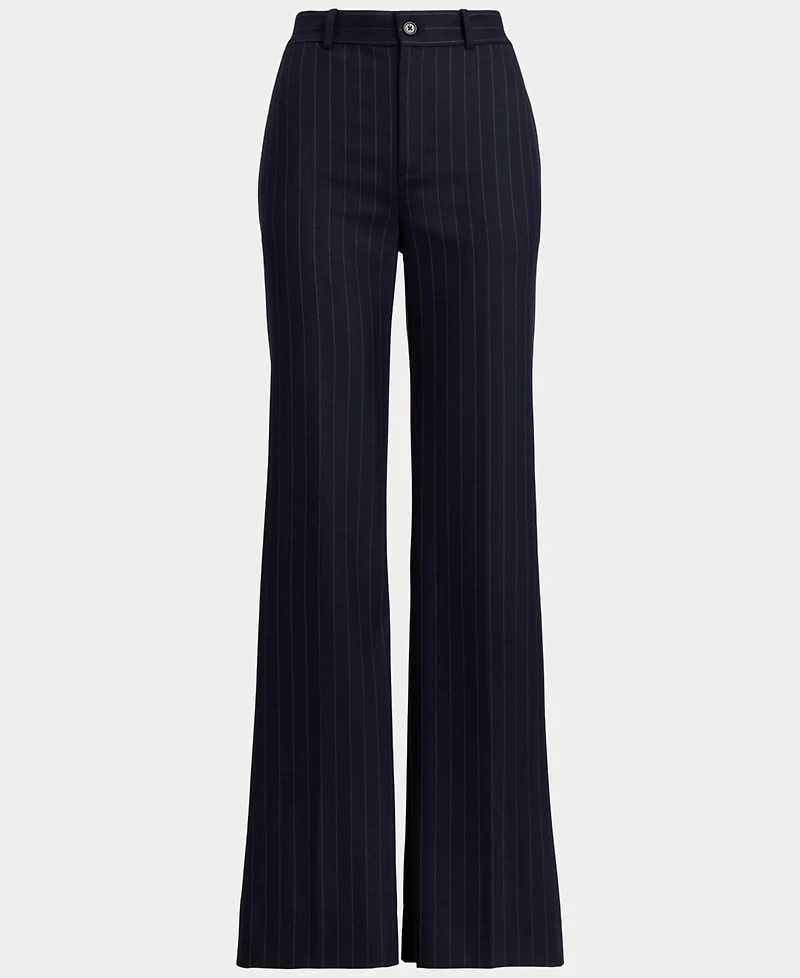 Lauren Ralph Women's Suiting-Welre Wool Twill Pinstripe Pants