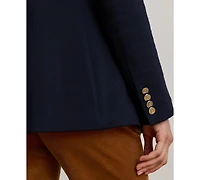 Lauren Ralph Women's Buckle-Trim Herringbone Jacquard Blazer