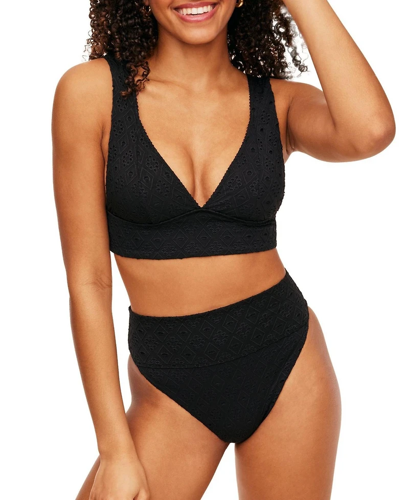Adore Me Women's Madelaine Swimwear High-Waisted Bikini Bottom