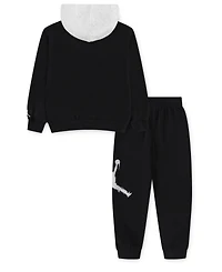 Jordan Little Boys 2-Piece Most Value Player Jumpman Fleece Pullover Hoodie and Pants Set