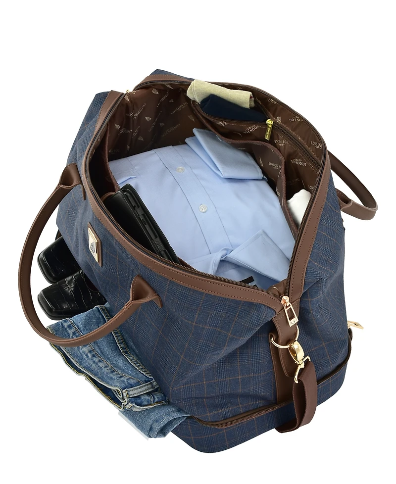 London Fog Brentwood Iv 20" Drop Bottom Duffel