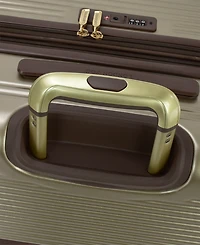 London Fog Brentwood Iv 20" Expandable Spinner Carry-On Hardside
