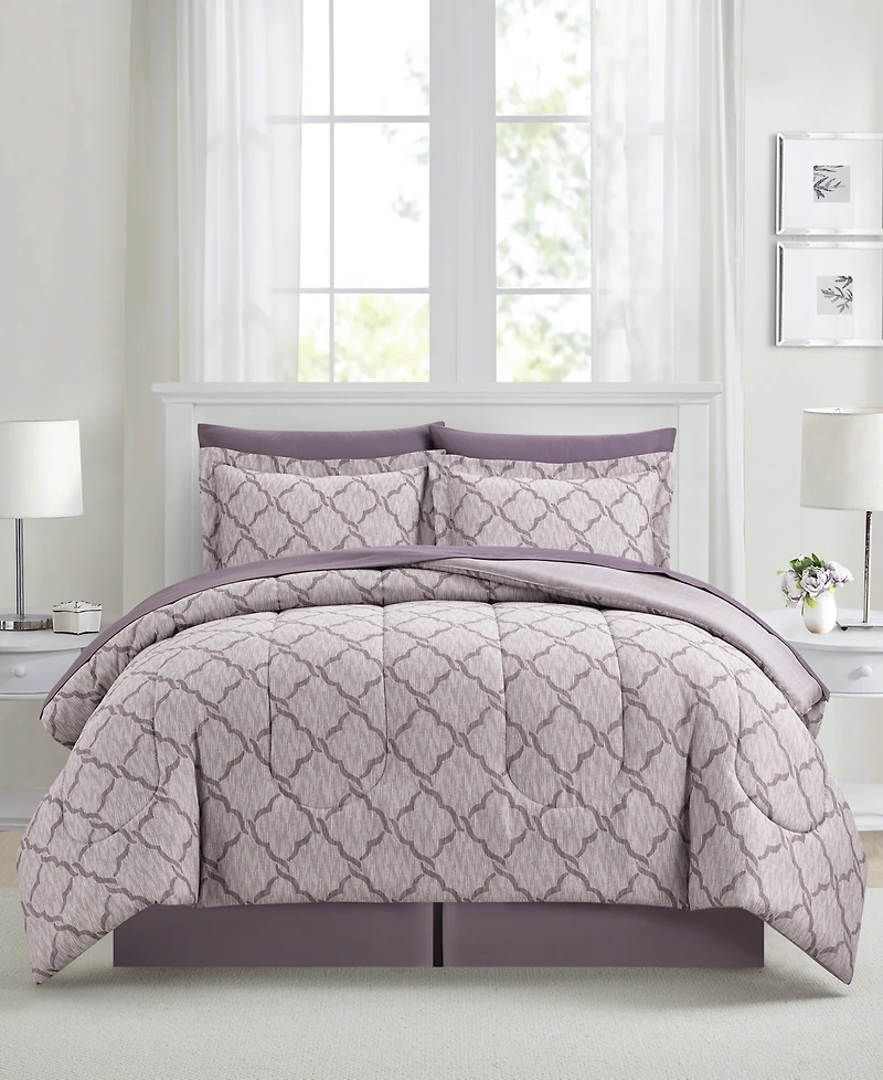 Sunham Belvedere Reversible 8-Pc. Comforter Sets