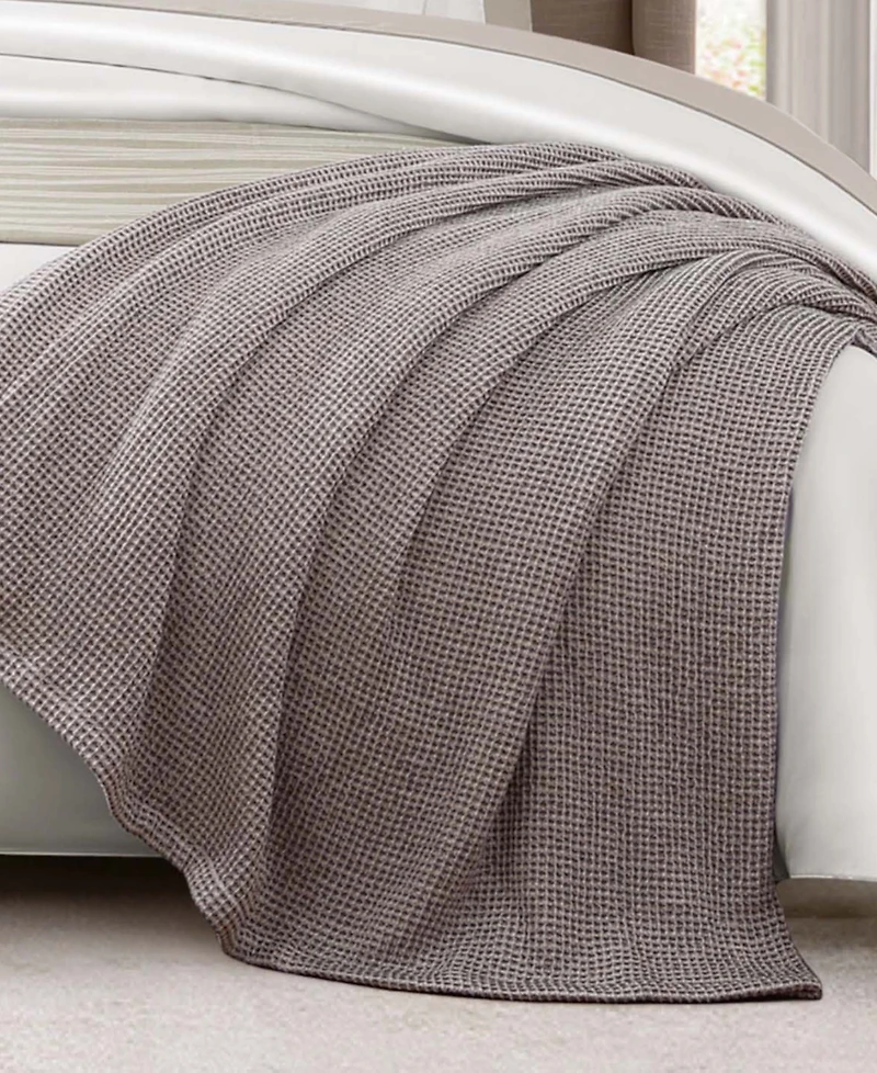 Organic Cotton Washed Waffle Blanket