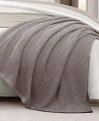 Organic Cotton Washed Waffle Blanket