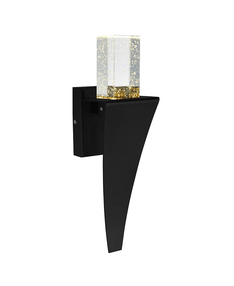 Cwi Lighting 16" Metal Catania Led Integrated Wall Light