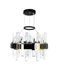 Cwi Lighting 26" Metal Aya Led Integrated Chandelier