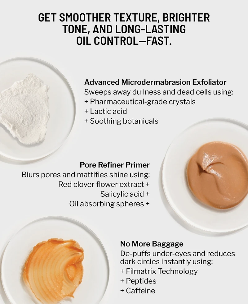 Dr. Brandt 3-Pc. Buff, Smooth & Prime Set
