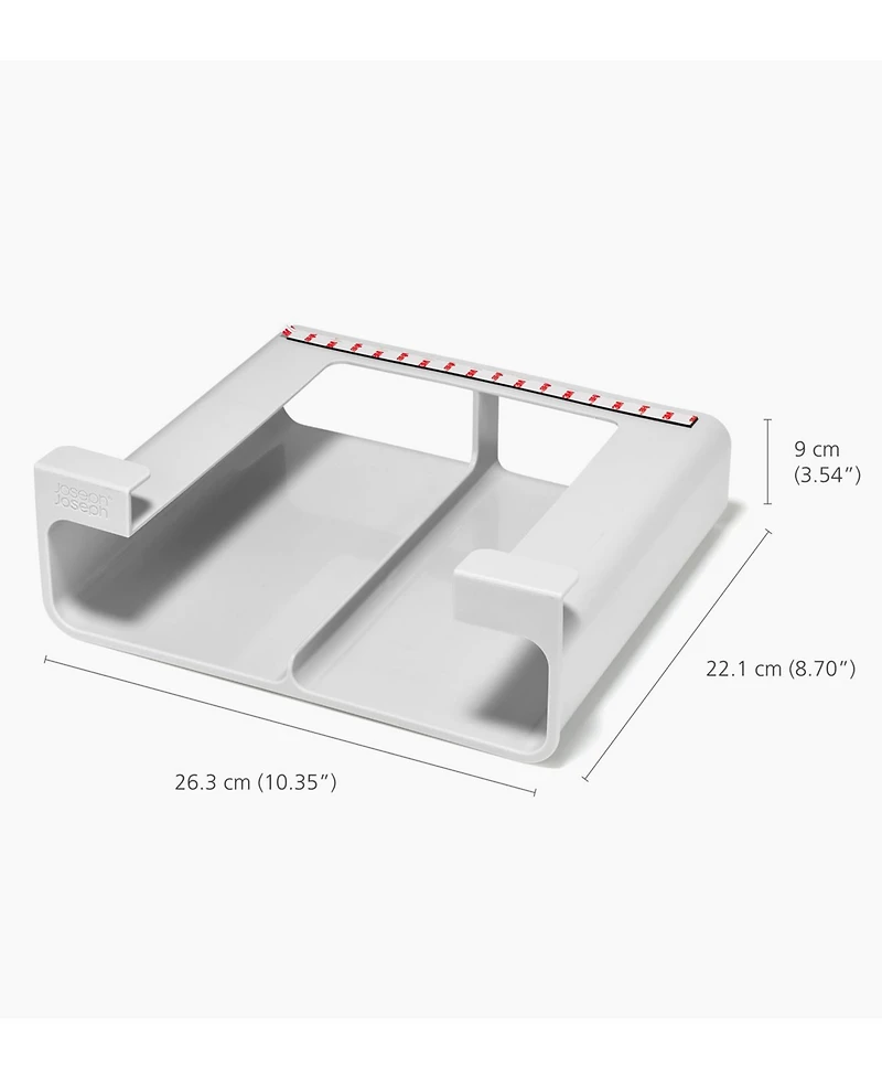 Joseph Joseph CupboardStore Under-Shelf Compact Film, Foil and Bag Organizer