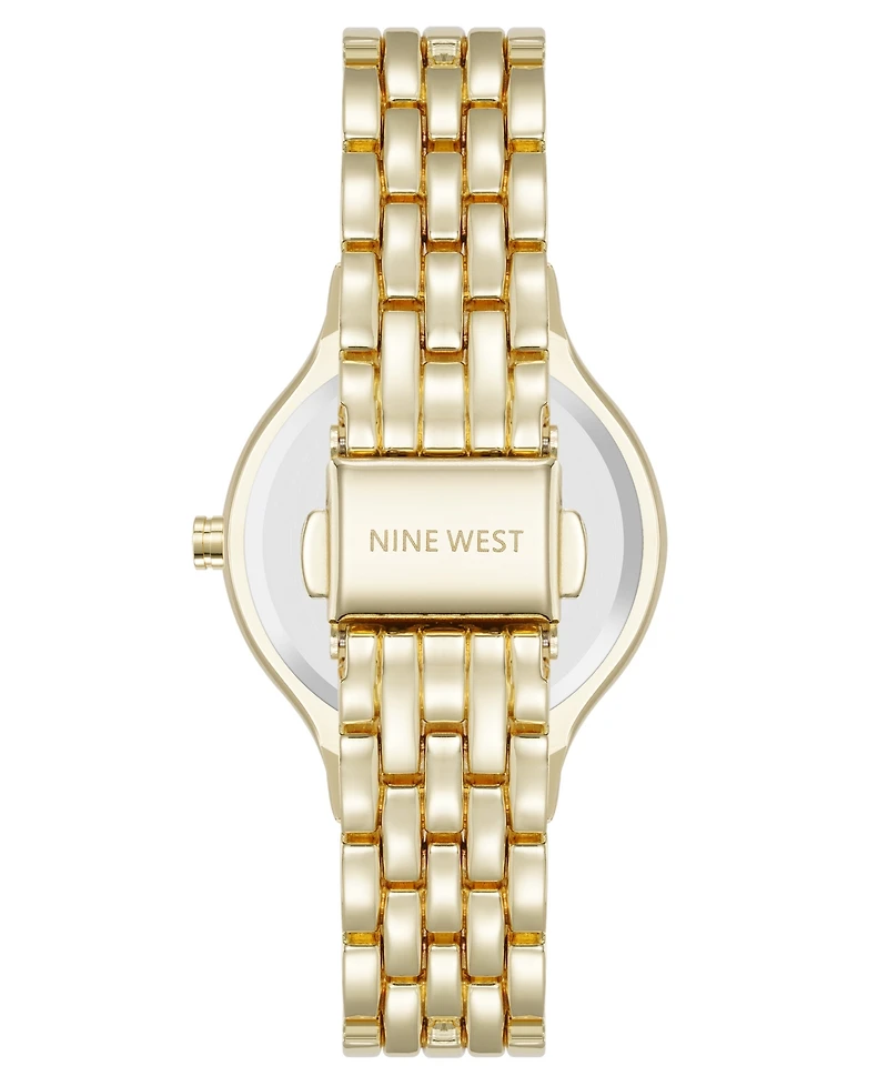Anne Klein Women's Quartz Essential Gold-Tone Metal Alloy Watch, 34mm