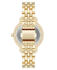 Anne Klein Women's Quartz Premium Gold-Tone Metal Alloy Watch, 35mm