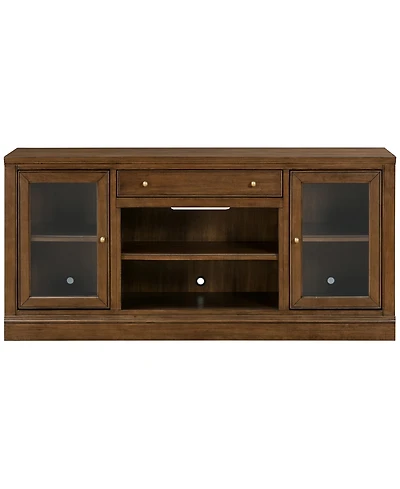 Furniture 65" Wooden Amren Doors Console Table