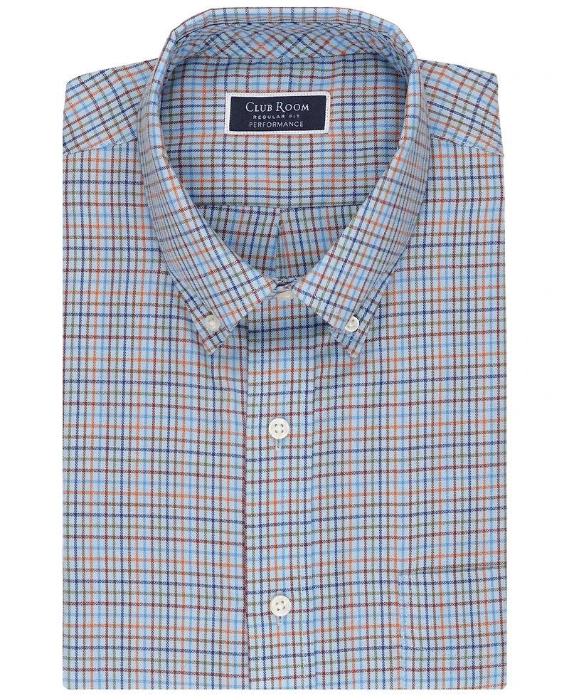Club Room Men's Fashion Poplin Henry Shirt, Macy's Exclusive