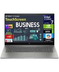 Hp Envy Business Laptop 17.3" Ips Fhd Display (Intel Core Ultra 7 155U, 32GB DDR5, 2TB PCIe Ssd, GeForce Rtx 3050,2 TB4, Bt 5.3, Win 11 Pro)