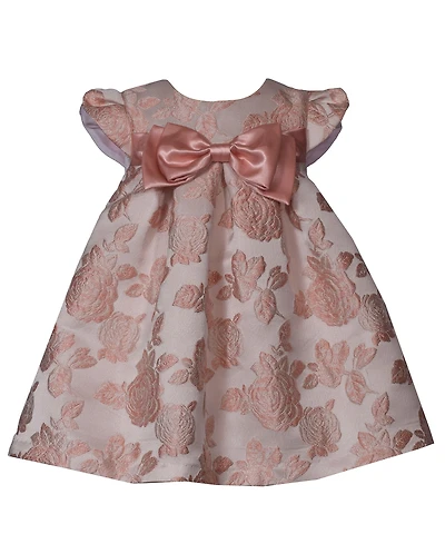 Bonnie Baby Girls Floral Trapeze Party Dress