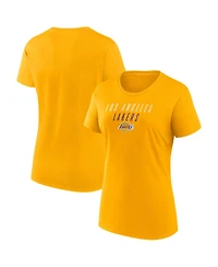 Fanatics Women's Gold Los Angeles Lakers T-Shirt
