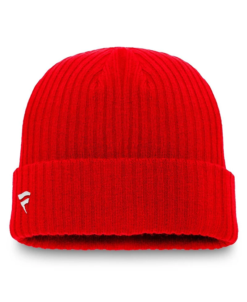 Fanatics Men's Red Detroit Red Wings Component Cuffed Knit Hat