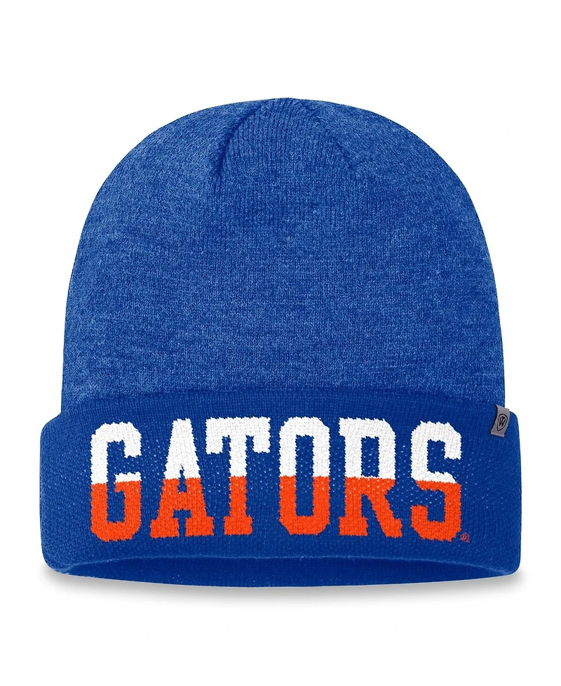 Top of the World Men's Royal Florida Gators Logo Cuffed Knit Hat