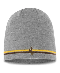 Top of the World Men's Gray Wyoming Cowboys Greyson Knit Beanie Hat