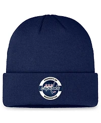 Fanatics Men's Navy Washington Capitals Authentic Pro Training Camp Cuffed Knit Hat