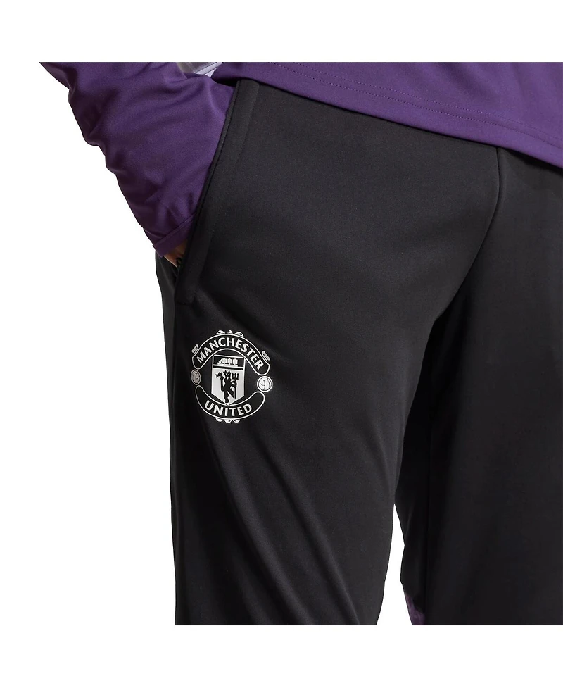 Adidas Men's Black Manchester United 2025/26 Aeroready Training Pants