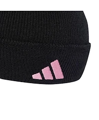 Adidas Men's and Women's Black Juventus Cuffed Knit Hat