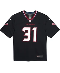 Nike Baby Boys and Girls Dameon Pierce Navy Houston Texans Team Player Game Jersey