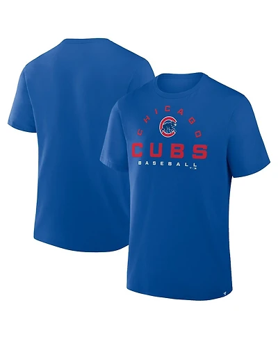 Fanatics Men's Royal Chicago Cubs Clubhouse Legacy Primary Play T-Shirt