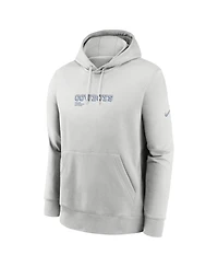 Nike Men's Gray Dallas Cowboys Edge Pack French Terry Club Pullover Hoodie