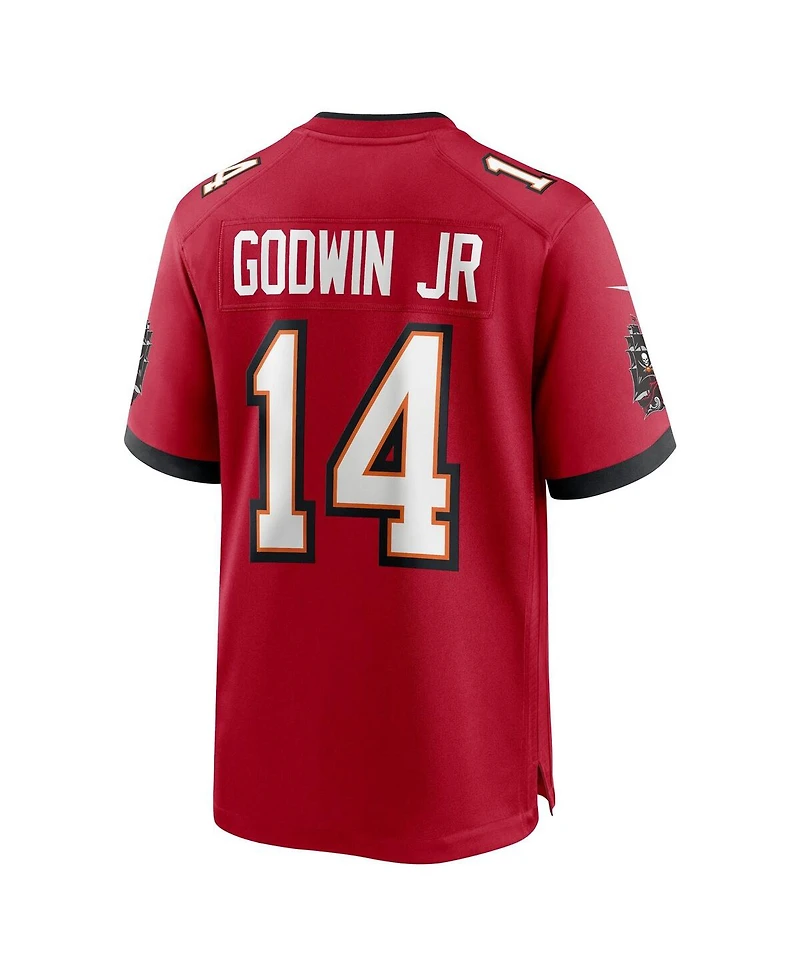Nike Men's Chris Godwin Jr. Red Tampa Bay Buccaneers Game Player Jersey
