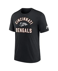 Nike Men's Black Cincinnati Bengals Favorable Timeline Tri-Blend T-Shirt