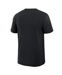 Nike Men's Black Las Vegas Raiders Left End Run Slub Performance T-Shirt