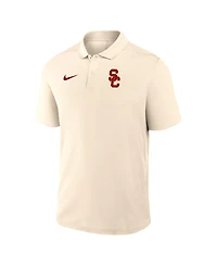 Nike Men's Tan Usc Trojans Primary Logo Victory Performance Polo Shirt