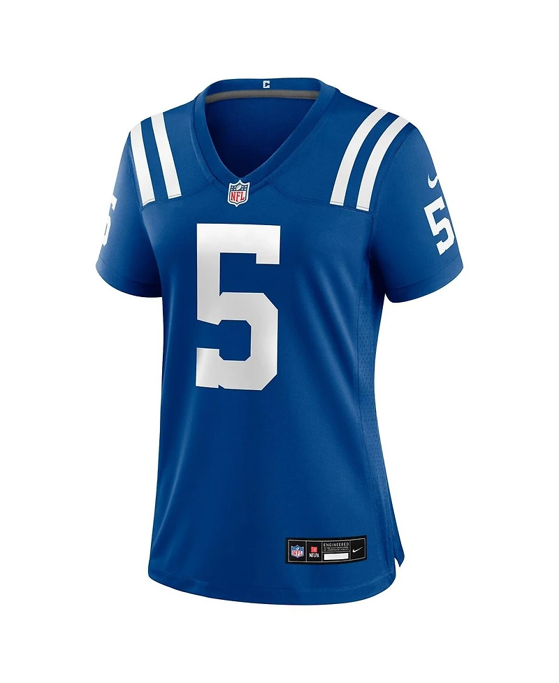 Nike Women's Anthony Richardson Sr. Royal Indianapolis Colts Team Game Jersey