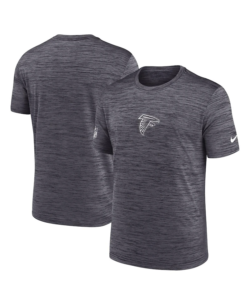 Nike Men's Black Atlanta Falcons Sideline Velocity Performance T-Shirt