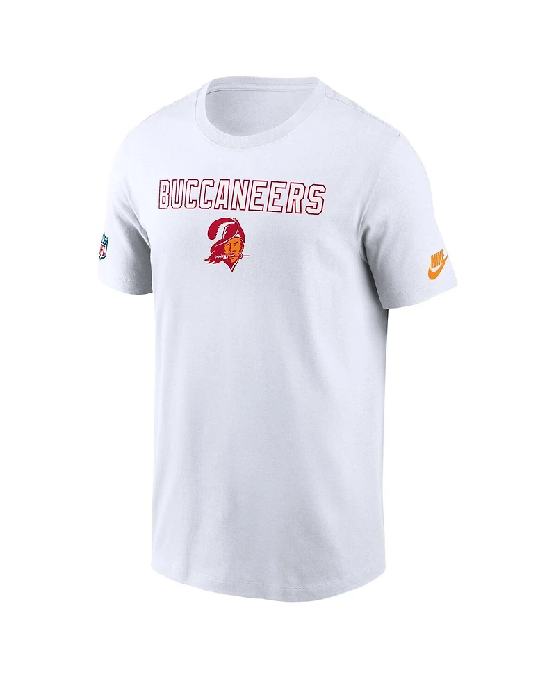 Nike Men's White Tampa Bay Buccaneers Alt Pack Onside Conversion Performance T-Shirt